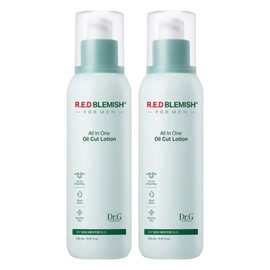 Dr. G Red Blemish for Men Oil Cut Lotion All-in-One, 150ml, 2 pcs / 닥터지 레드 블레미쉬 포 맨 오일 컷 로션 올인원, 150ml, 2개