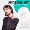 Kit De Tracción Cervical | Relajador De Cuello Soporte