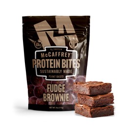 McCaffrey Protein Bites - Fudge Brownie Flavor - 5g Protein - Gluten-Free Energy Bites - High Fiber, Vegan-Friendly Snack - Pack of 6