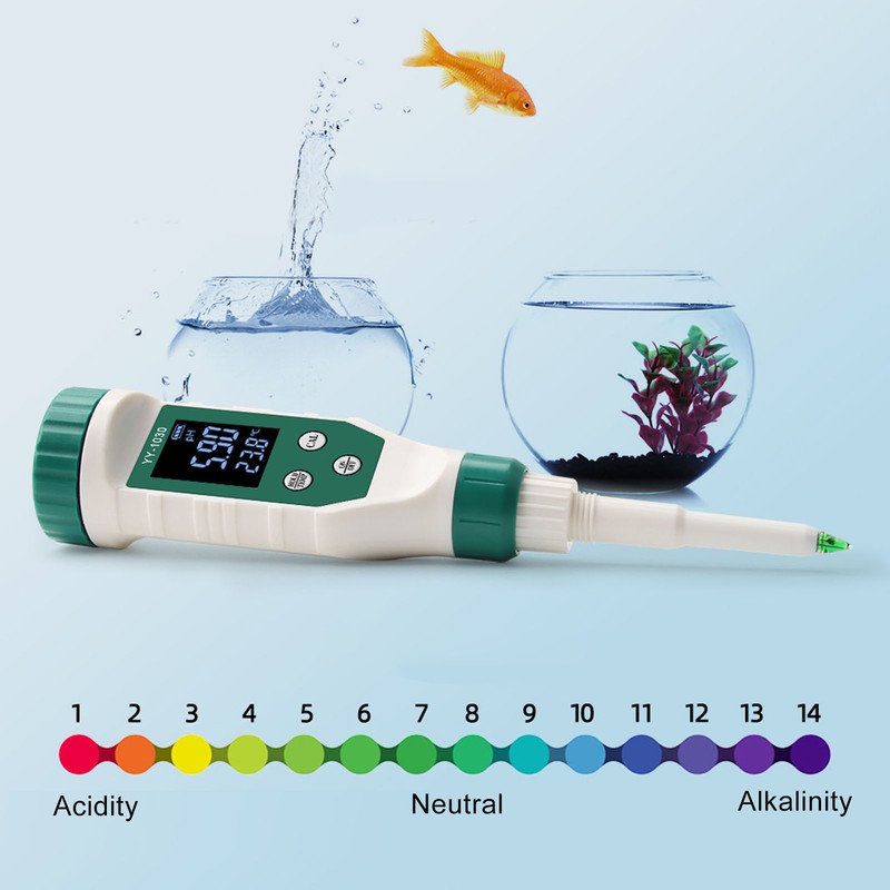 PH Meter BT LCD Display Accurate Measurement Portable PH Probe