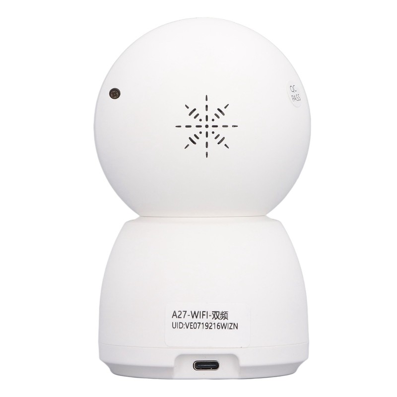 Dual Lens Security Camera Wireless 1080P 2 Way Talk Baby