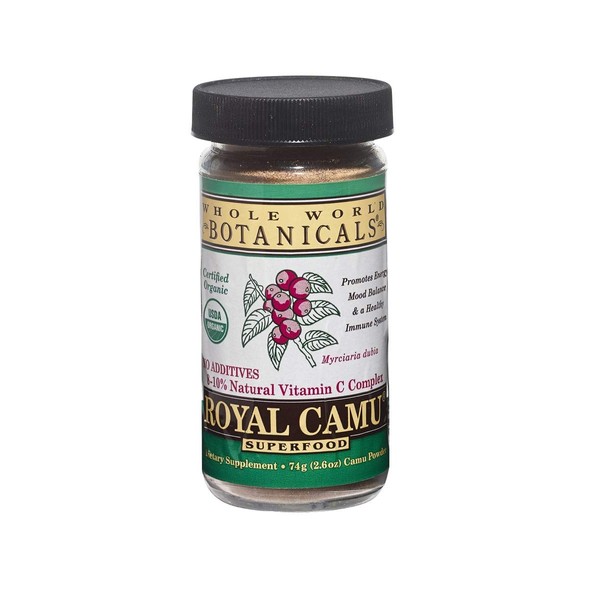 Whole World Botanicals, Organic Royal Camu, 2.6 oz (74 g) Powder