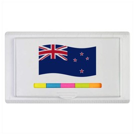'Waving New Zealand Flag' Sticky Note Ruler Pad (ST00030919)