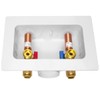 EFIELD Premium Washing Machine (Laundry) Outlet Box with Center Drain,