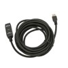 USB 3.0 Extension Cable Black 16.4ft 5Gbit Per Sec Male