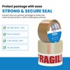 UK SUPPLIES Packaging Parcel Tape With Low Noise & Secure