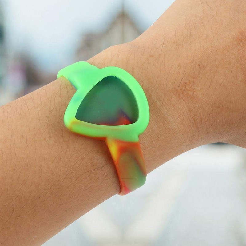 RiToEasysports Guitar Plectrum Bracelet, Plectrum Holder, Plectrum Bracelet (Multi-Colour)