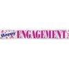 Happy Engagement Foil Banner, 12-Feet