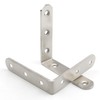 Pxyelec L Brace Set Stainless Steel 2.5mm Thicker Brace Corner