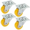 Dörner + Helmer 450128 Swivel Castors Set (4 x Swivel