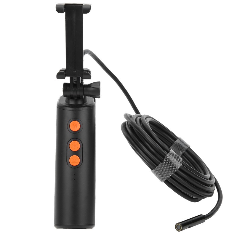 F280 1080P Endoscope 2MP 8mm WIFI Dual Lens Borescope Sewer