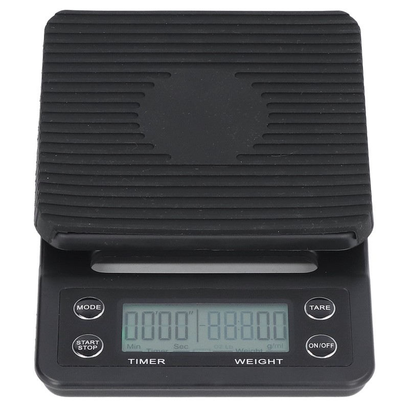 Digital Coffee Scale High Accuracy LED HD Display ABS Material