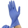 100 Guantes Desechables De Nitrilo De 9 Pulgadas, Color Mora