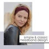 CHARM Multiuse Headband Hair Wrap, Black