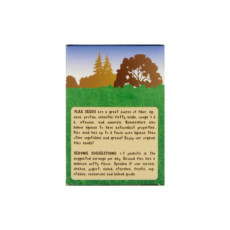 Carrington Farms Organic Ground Milled Flax Seed, 12 Count Easy