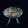 METAL-TIME UFO Model, Unidentified Flying Object Metal DIY Model Kit,
