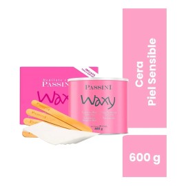Cera Depilar Passini Piel Sensible 600g + Telas