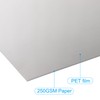 PATIKIL 11"x8.5" Metallic Mirror Board Sheets, 10 Pack Silver Cardstock