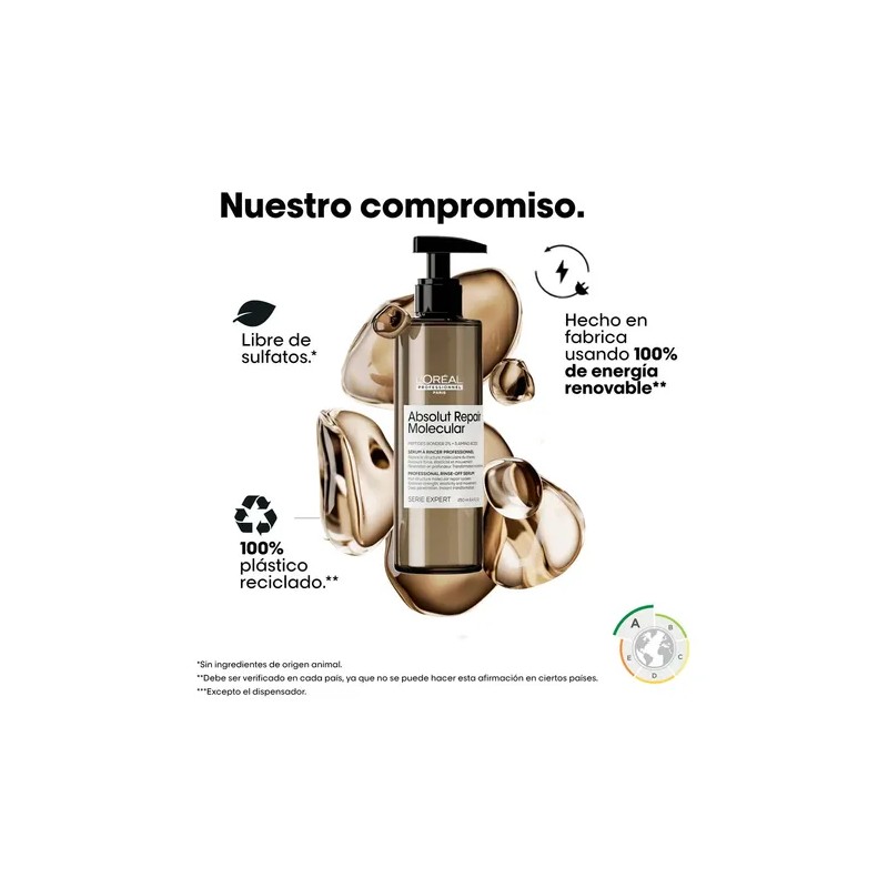 Serum Enjuague Absolut Repair Molecular Loreal Professional