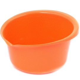 Chef Craft Select Plastic Mixing Bowl, 4 quart capacity, Orange