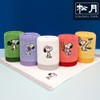 Songwol Towel Songwol Snoopy Joyful Ring Towel 10 sheets, yellow