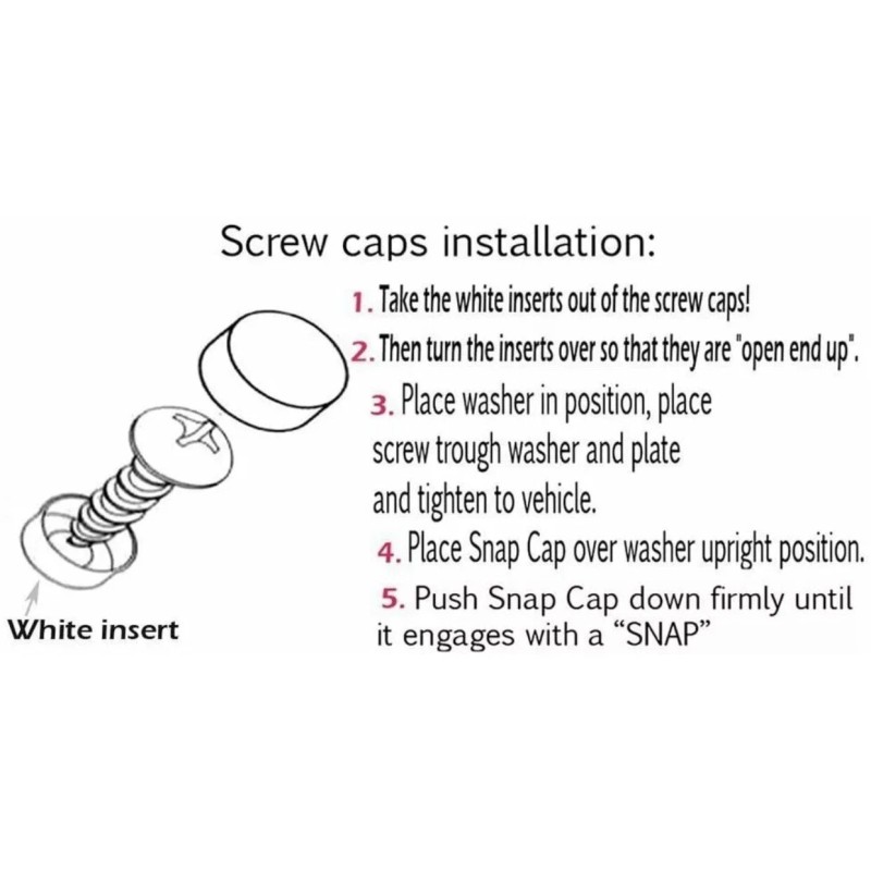 BLVD Ford SVT Black License Plate Frame