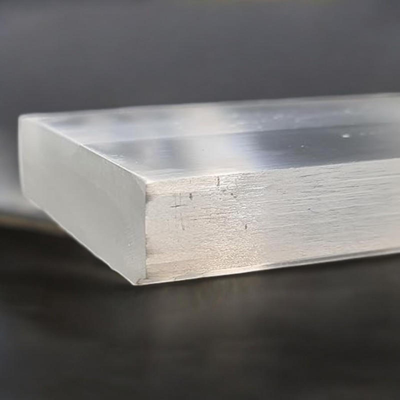 Pro Home Selenite Plate Crystal Charging Rectangular Plate 20x10cm Natural