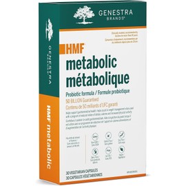 Genestra Brands HMF Metabolic | Probiotic Formula offering Support for Gastrointestinal Health* | 30 Vegetarian Capsules