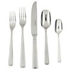 Fortessa Scalini 18/10 Stainless Steel Flatware, 5 Piece Place Setting
