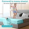 MIDERDO 4Pack Bed Sheet Holders for Corners Keep Sheets Firm