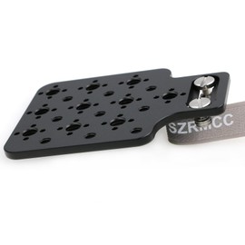 SZRMCC Camera Mini Expansion Side Plate 3/8” Thread Cold Shoe Side Panel Plate Kit for ARRI Alexa Mini/Mini LF RED Canon Sony Camera Black