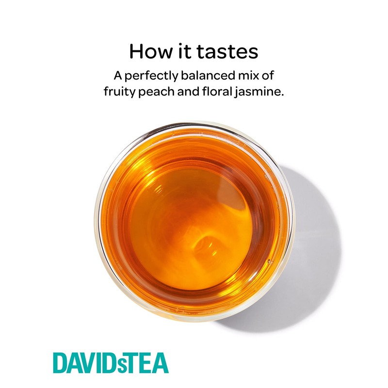 DAVIDsTEA Buddha’s Blend Loose Leaf Tea, Premium White Tea with