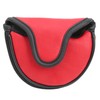 Golf Putter Protection Covers Headcover Semicircle PU Leather Guard Waterproof