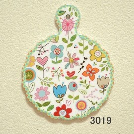 Wall Mounted Pot Plate Trivet (Nordic Pattern JYA-3019)