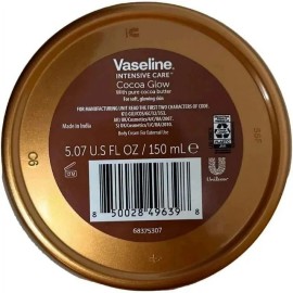 Vaseline Large Vaseline Intensive Care Cocoa Glow Cocoa Butter Body Cream 5.07 oz 150 ml