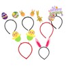 FOMIYES 6pcs Adorable Easter Headbands for Charming Hair Accessories with