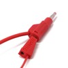 10sets Retractable Sheath 4mm Banana Plug Connectors Stackable Wire Solder