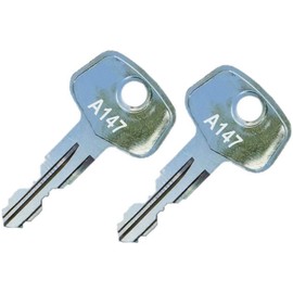 2 Yakima A147 Replacement Keys - Roof Racks, Rails, Cargo Box, Carriers, Crossbars, Haulers, Bags (Codes A131-A155 & A180) Better Than OEM! Whisp bar