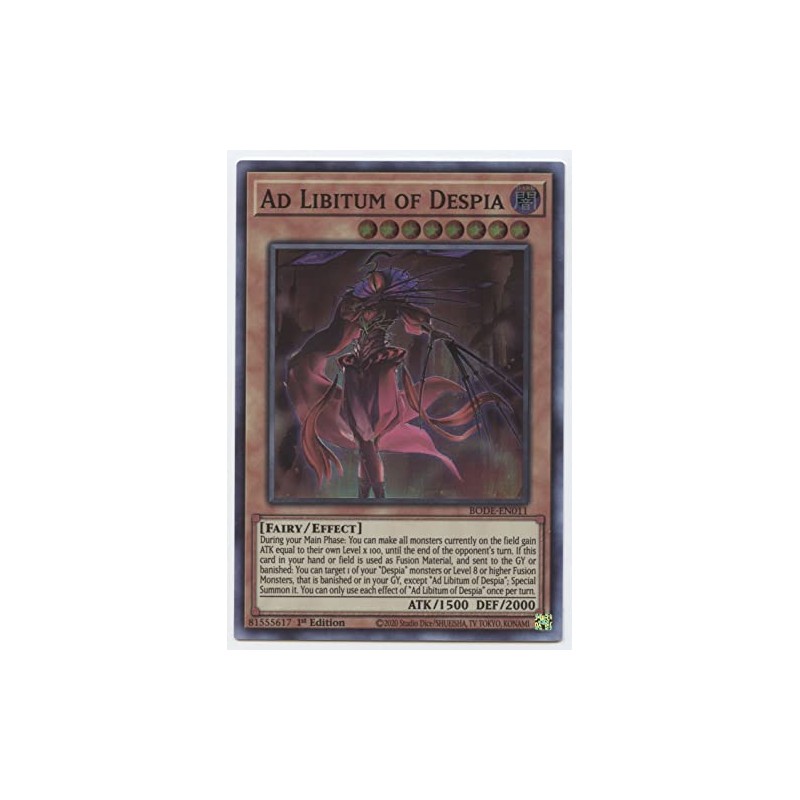 Ad Libitum of Despia - BODE-EN011 - Super Rare -
