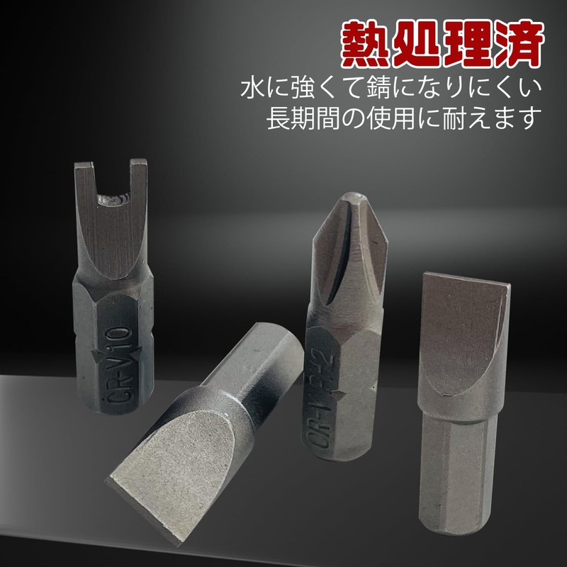 Socpuro Ratchet Wrench Bit Set, Drive Angle 0.25 inches (6.35