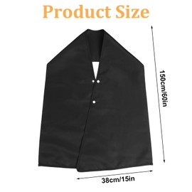 Qulkws Adult Bibs Adult Bib Scarf Shirt Bib Washable and Reusable Clothing Protector for Elderly