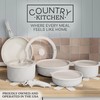 Country Kitchen Cookware Set with Removable Handle, Oven & RV