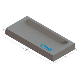 Lynn Manufacturing Replacement Napoleon Baffle Board, 1900 Series, S9 & Timberwolf T2300, W010-3562, W010-0130, Single, 2303A