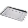 AJC Charola Para Servir Y Cocinar Alimentos Acero 26x19x2 122985