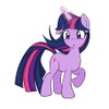 Magnet Twilight Sparkle Car Magnetic Vinyl Bumper Sticker 5'' x 4''