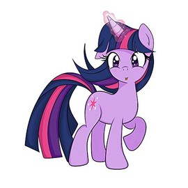 Magnet Twilight Sparkle Car Magnetic Vinyl Bumper Sticker 5'' x 4''