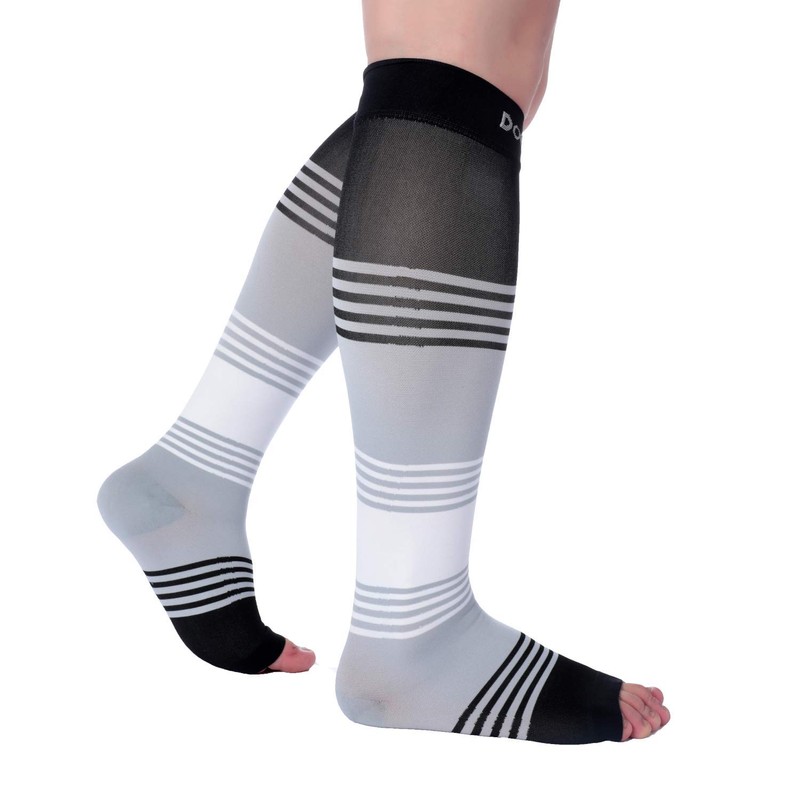 Doc Miller Toeless Compression Socks for Women & Men –