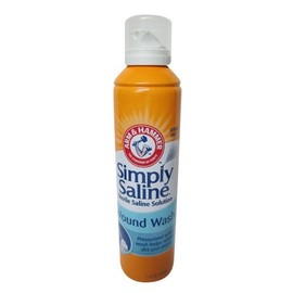 Arm & Hammer Simply Saline Wound Wash 7.4 Ounce - 4 Pack