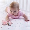 Bigspinach Soft Pink Elephant Teether Toy for Babies 3-6/6-12 Months