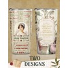 Onebttl Jane Austen Gifts, Insulated Stainless Steel Wine Tumbler with